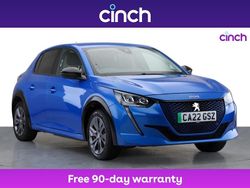 Blue Used 2022 Peugeot e-208 Allure Premium Hatchback | £12,499 (Fair price)
