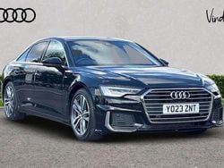 Black Used 2023 Audi A6 S-Line Sedan | £26,962 (Good price)