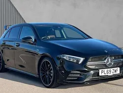 Black Used 2019 Mercedes A35 AMG Premium Plus Hatchback | £24,480 (Fair price)