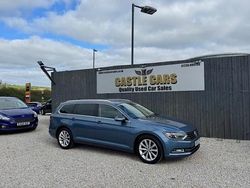 Blue Used 2015 VW Passat Business Estate | £10,595 (Expensive)