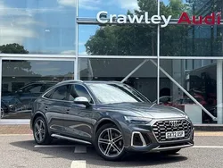 Grey Used 2022 Audi SQ5 Sportback Black Edition SUV | £44,990