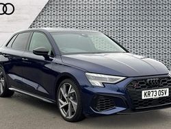Blue Used 2023 Audi S3 Sportback Black Edition Hatchback | £37,625