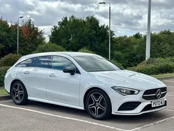 White Used 2022 Mercedes CLA200 Shooting Brake AMG line Estate | £20,500 (Fair price)