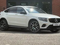 White Used 2018 Mercedes GLC43 AMG Premium Plus Coupe | £28,995 (Fair price)