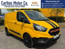 Yellow Used 2021 Ford Transit Custom S Van | £9,950 (Fair price)