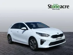 White Used 2021 Kia Ceed 3 Hatchback | £13,995 (Good price)