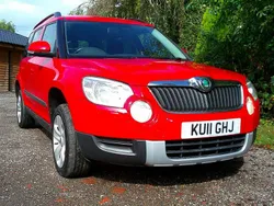 Red Used 2011 Skoda Yeti SE SUV | £5,995