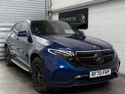 Blue Used 2021 Mercedes EQC400 AMG line SUV | £19,991 (Super price)
