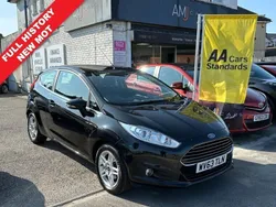 Black Used 2013 Ford Fiesta Zetec Hatchback | £4,495 (Fair price)