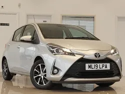 Silver Used 2019 Toyota Yaris Hatchback | £10,498 (Fair price)