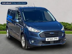 Blue Used 2018 Ford Transit Limited Van | £12,000 (Expensive)