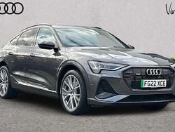 Grey Used 2022 Audi e-tron Sportback Black Edition SUV | £28,831 (Fair price)