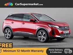 Red Used 2021 Peugeot 3008 Allure Premium Hatchback | £15,497 (Fair price)