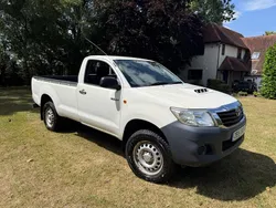 White Used 2015 Toyota HiLux Active Pickup | £14,995 (A bit pricey)