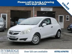 White Used 2010 Vauxhall Corsa Van | £2,675 (Fair price)