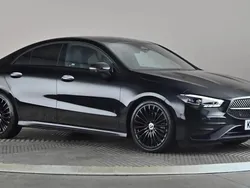 Black Used 2023 Mercedes CLA200 AMG Line Premium Plus Coupe | £34,498 (Good price)