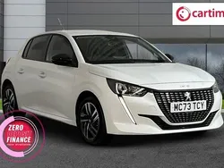 White Used 2023 Peugeot 208 Allure+ Hatchback | £13,990 (Fair price)