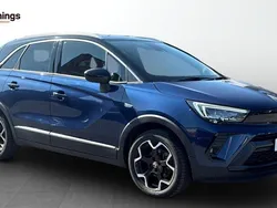 Blue Used 2022 Vauxhall Crossland Ultimate SUV | £13,344 (Fair price)