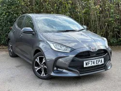 Grey Used 2024 Toyota Yaris Hybrid Design Hatchback | £19,799 (Fair price)