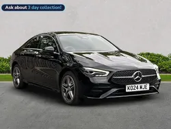 Black Used 2024 Mercedes CLA250e Executive Sedan | £28,999 (Fair price)