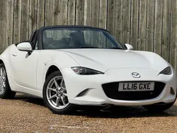 White Used 2016 Mazda MX5 Cabriolet | £11,250 (Fair price)