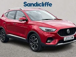 Red Used 2023 MG ZS Exclusive Sedan | £14,747 (Fair price)