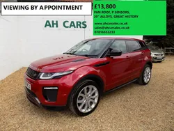 Red Used 2018 Land Rover Range Rover evoque HSE Dynamic Estate | £13,800 (Super price)