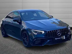 Blue Used 2023 Mercedes CLA45 AMG Sedan | £49,950 (Fair price)
