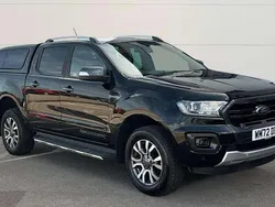 Black Used 2022 Ford Ranger Wildtrack Pickup | £28,590 (Fair price)
