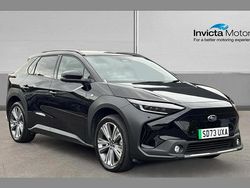 Midnight black Used 2023 Subaru Solterra SUV | £20,000