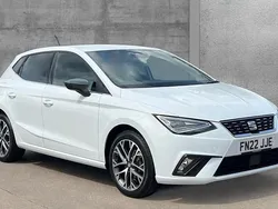 Metallic nevada white Used 2022 Seat Ibiza XCELLENCE Hatchback | £13,690 (Fair price)