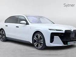 White Used 2023 BMW i7 M Sport Sedan | £68,500 (Fair price)