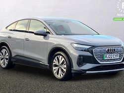 Grey Used 2022 Audi Q4 Sportback e-tron Sport SUV | £20,099
