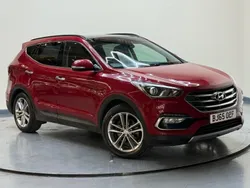 Red Used 2015 Hyundai Santa Fe Premium SE SUV | £8,995 (Fair price)