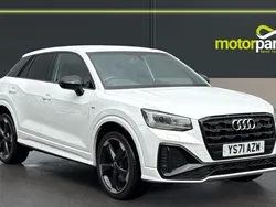 Glacier white metallic Used 2022 Audi Q2 Black Edition SUV | £24,500 (A bit pricey)
