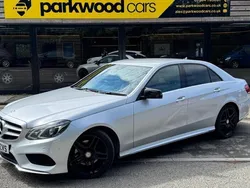 Silver Used 2015 Mercedes E300 AMG line Sedan | £7,995 (Fair price)