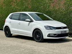 White Used 2015 VW Polo SE Hatchback | £6,995 (Fair price)