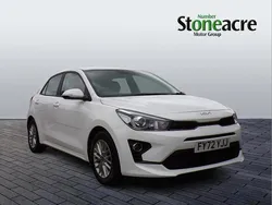 White Used 2022 Kia Rio 2 Hatchback | £12,495 (A bit pricey)