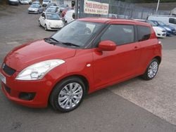 Red Used 2013 Suzuki Swift SZ4 Hatchback | £4,495 (A bit pricey)