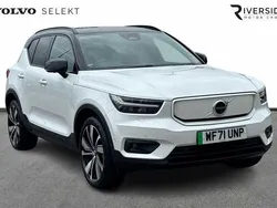 White Used 2021 Volvo XC40 Pro SUV | £23,797 (Good price)