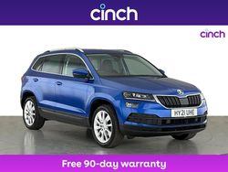 Blue Used 2021 Skoda Karoq SE L SUV | £15,099 (Fair price)