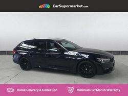 Black Used 2017 BMW 520 M Sport Estate | £17,197 (Fair price)