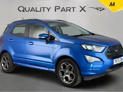 Blue Used 2022 Ford Ecosport ST-Line SUV | £11,600 (Good price)