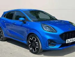 Blue Used 2024 Ford Puma ST-Line X Hatchback | £21,075 (Fair price)