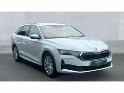 Moon white metallic Used 2025 Skoda Octavia SE L Estate | £24,750 (Expensive)