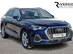 Blue Used 2021 Audi Q3 S-Line SUV | £24,492 (Fair price)