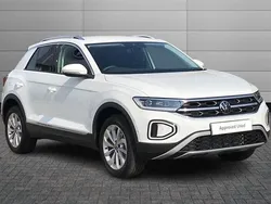 White New 2025 VW T-Roc Style SUV | £30,250 (Super price)