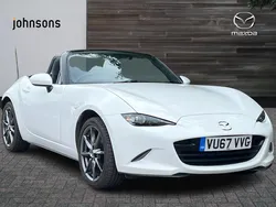 White Used 2017 Mazda MX5 Inclusive Cabriolet | £15,900 (Fair price)