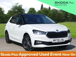 White Used 2023 Skoda Fabia Colour Edition Hatchback | £13,795 (Fair price)