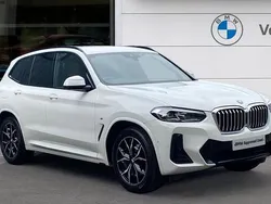 White Used 2021 BMW X3 M Sport SUV | £32,326 (Fair price)